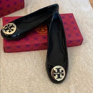 Tory Burch Quinn Ballet Flat Black 6.5